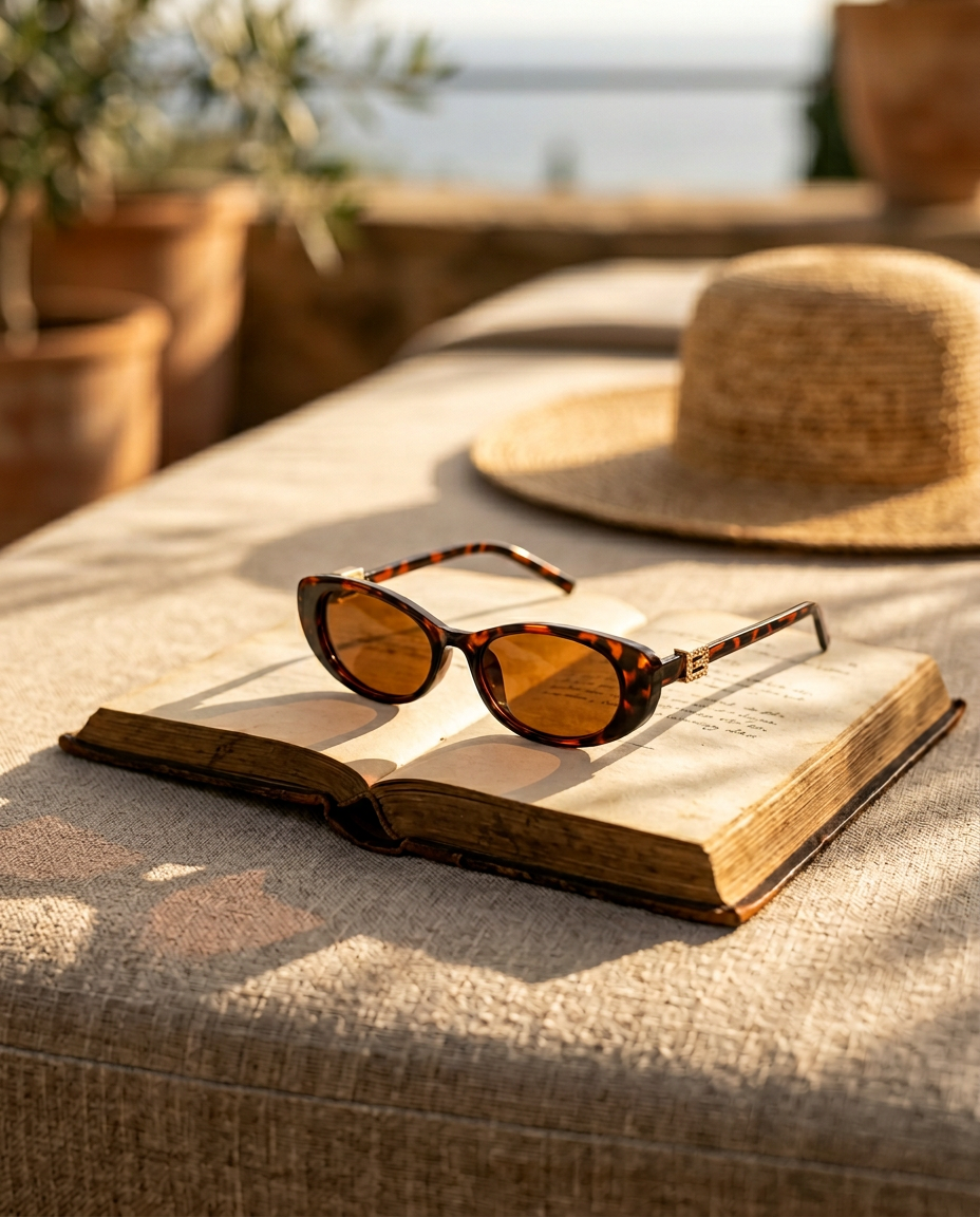 Ovale Écaille porté