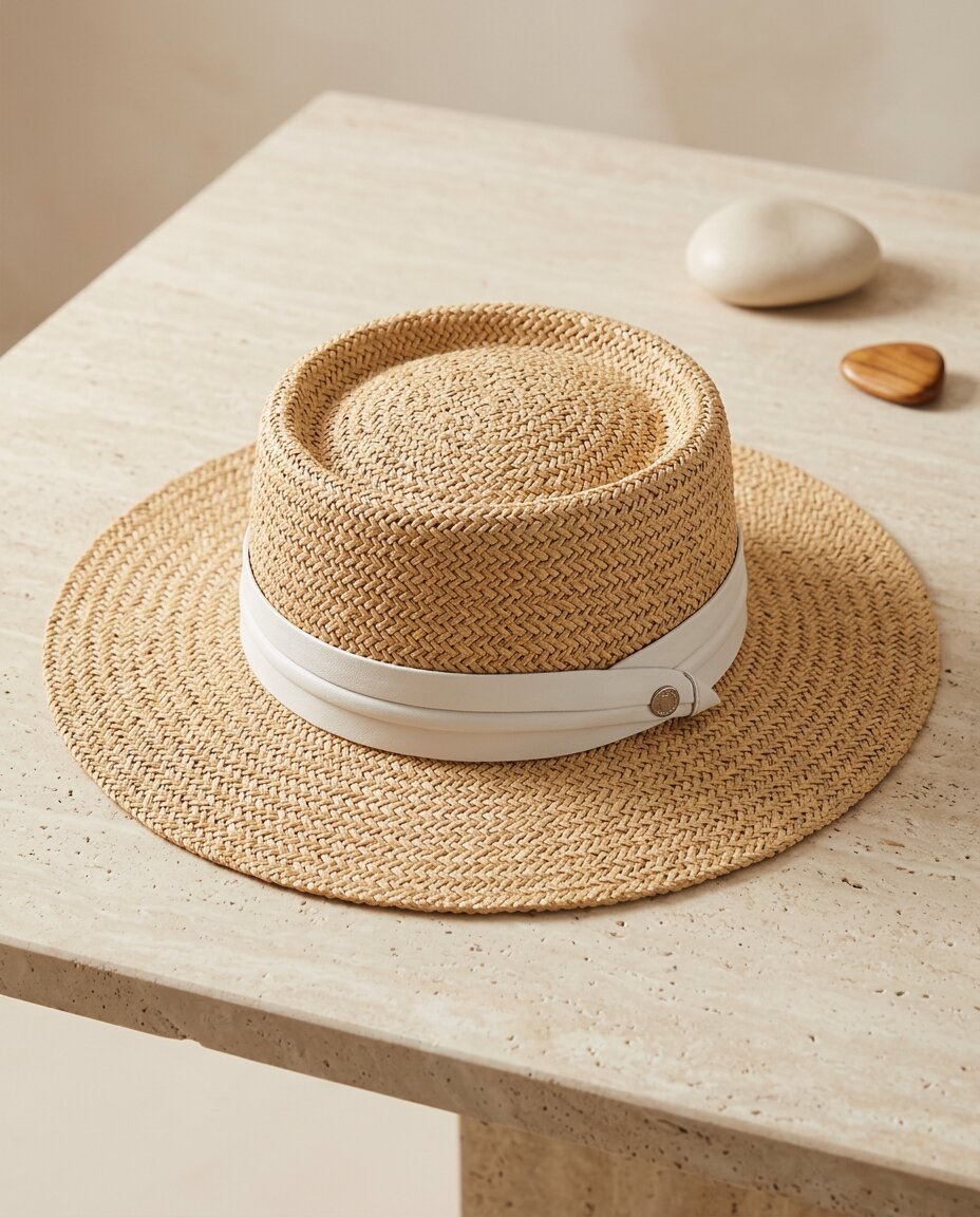 Canotier Ivoire